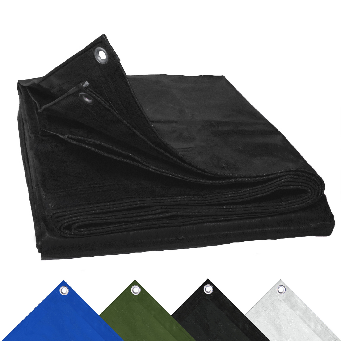 Perfect Cover® Afdekzeil - Zwart