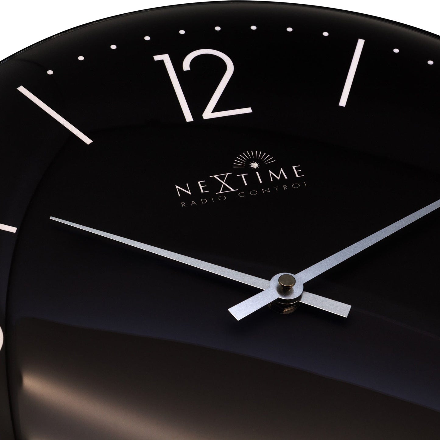 Wandklok 35cm - Radiografisch (DCF) - Koepelglas - "Atomic"