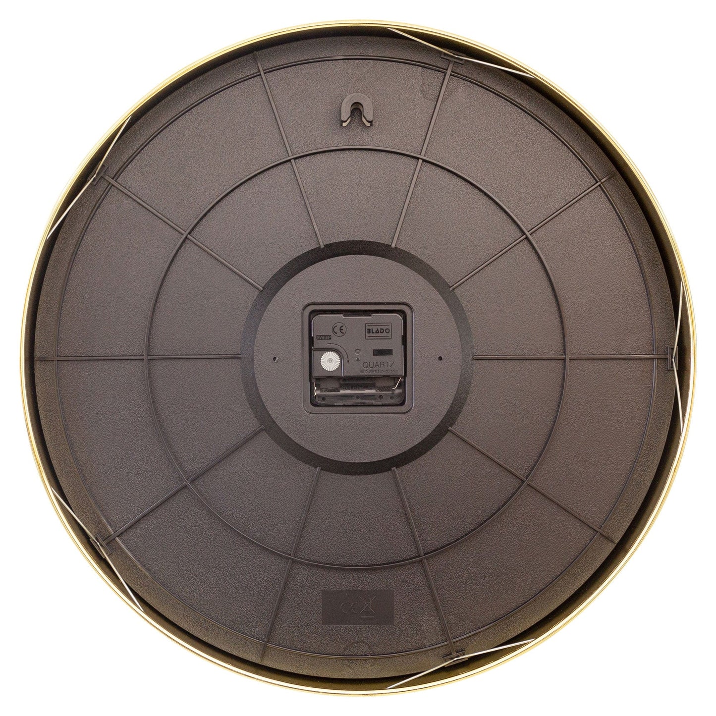 Wandklok 40cm - Stil - Metaal - "Excentriek"