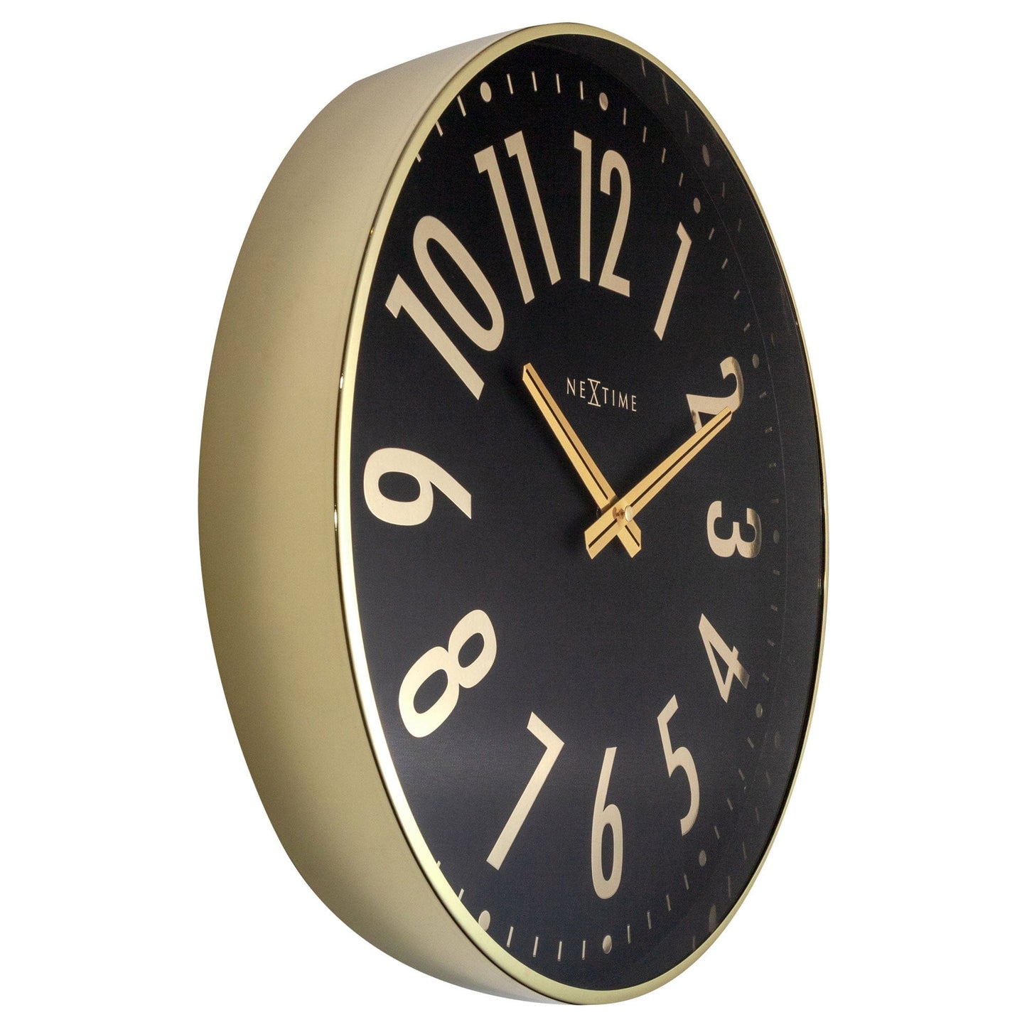 Wandklok 40cm - Stil - Metaal - "Alchemy" 