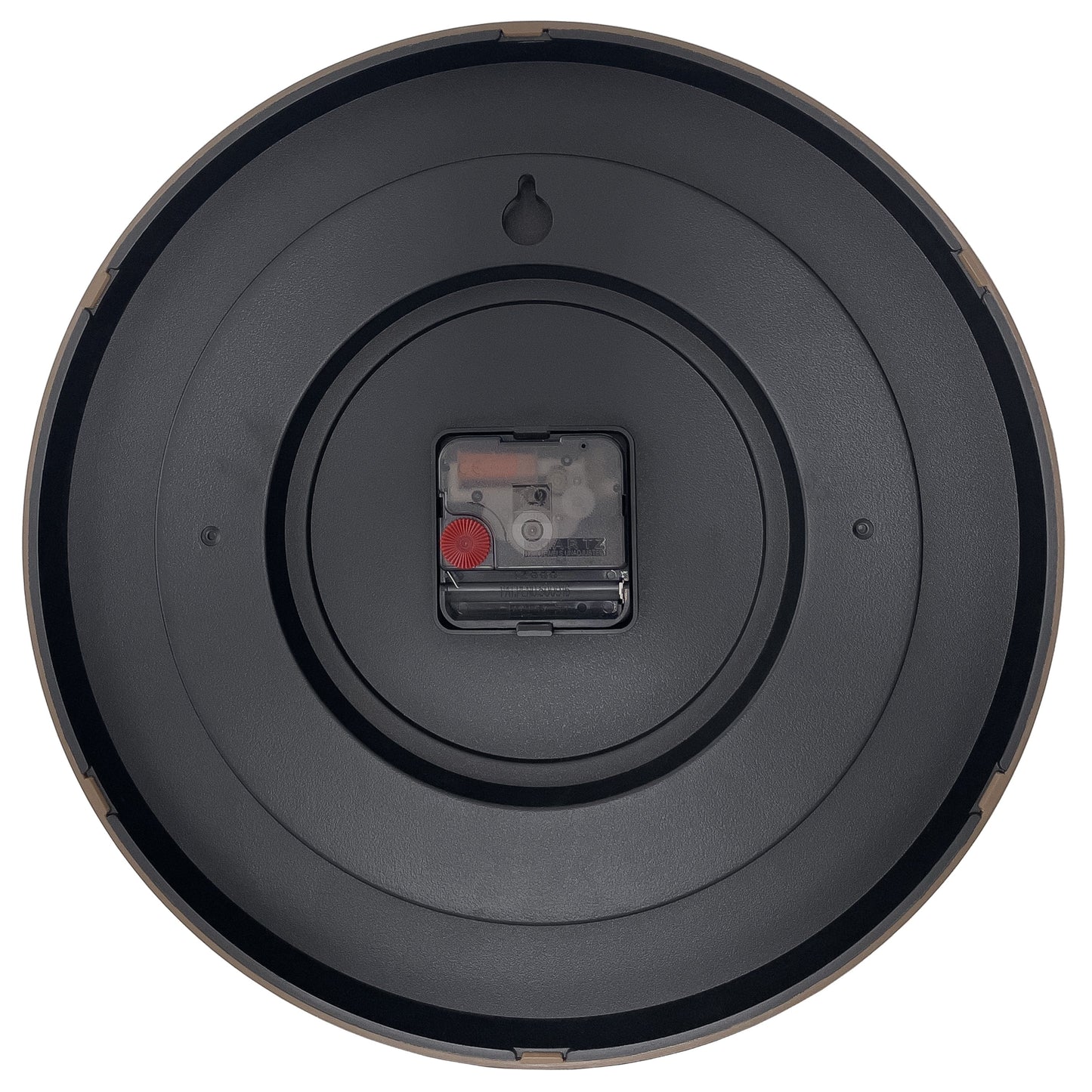 Wandklok 30cm-Stil-Zwart/Wit-Kunststof-NeXtime 'Dickens'