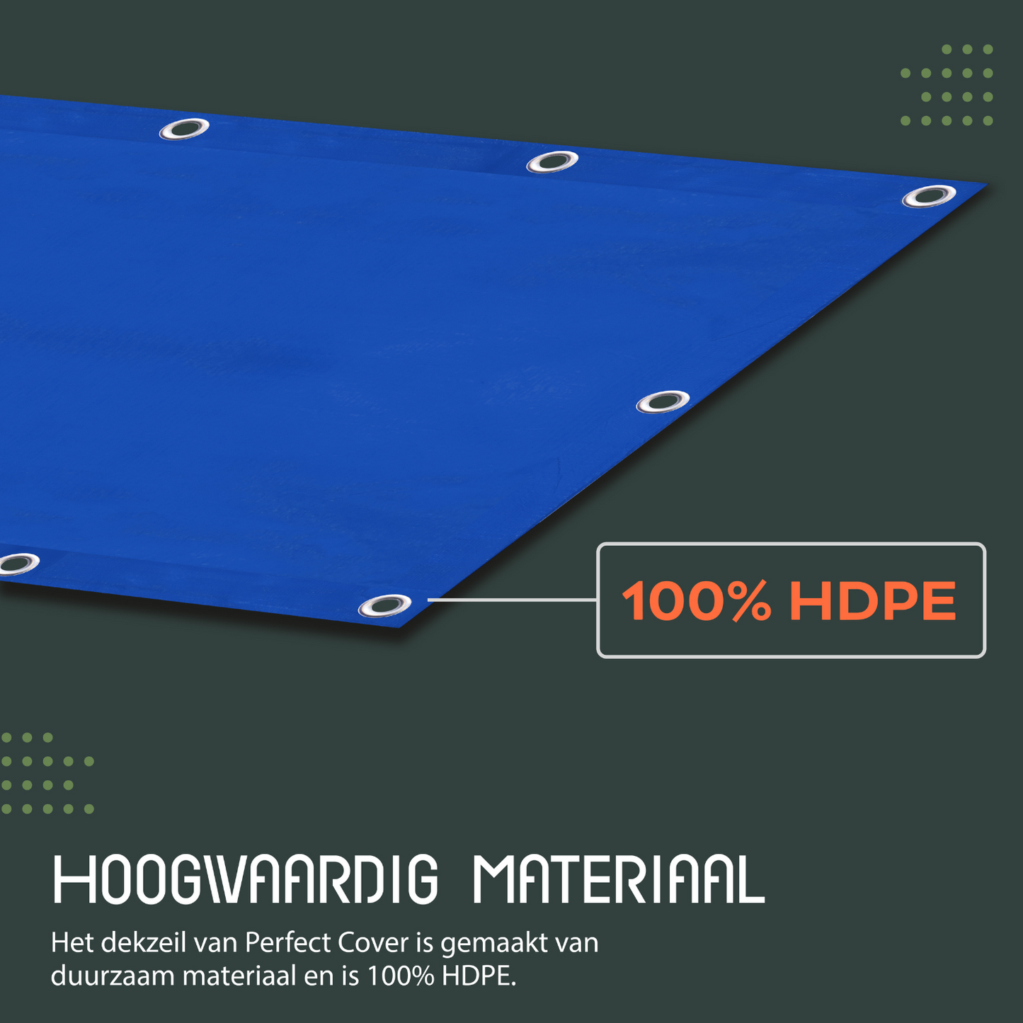 Perfect Cover® Afdekzeil - Blauw
