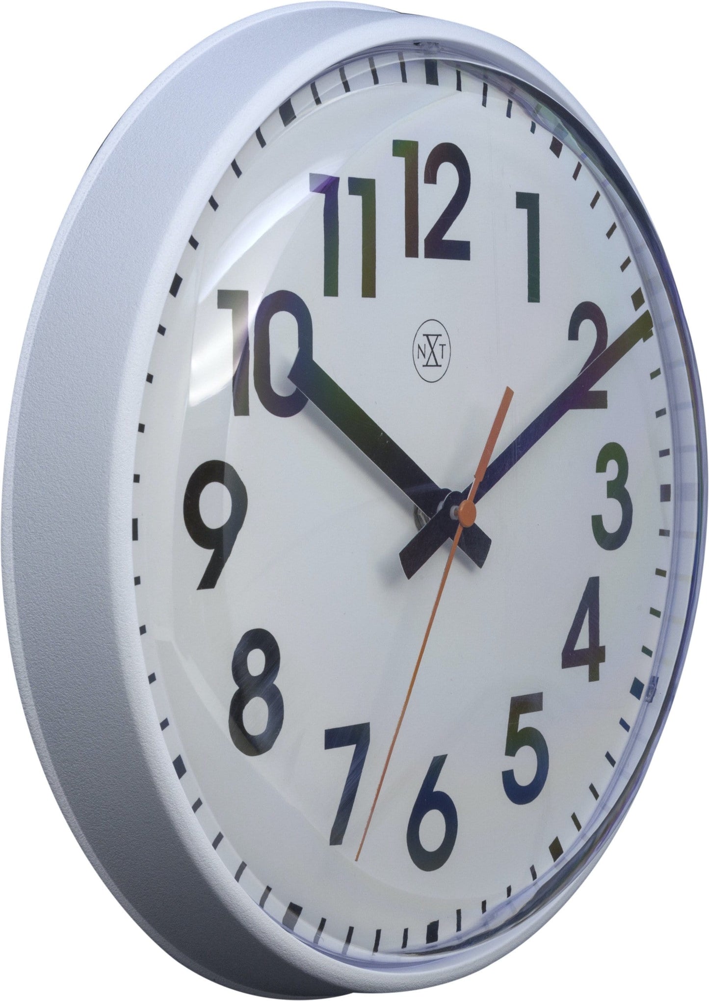 Wandklok - 26cm - Kunststof - 'Peter'