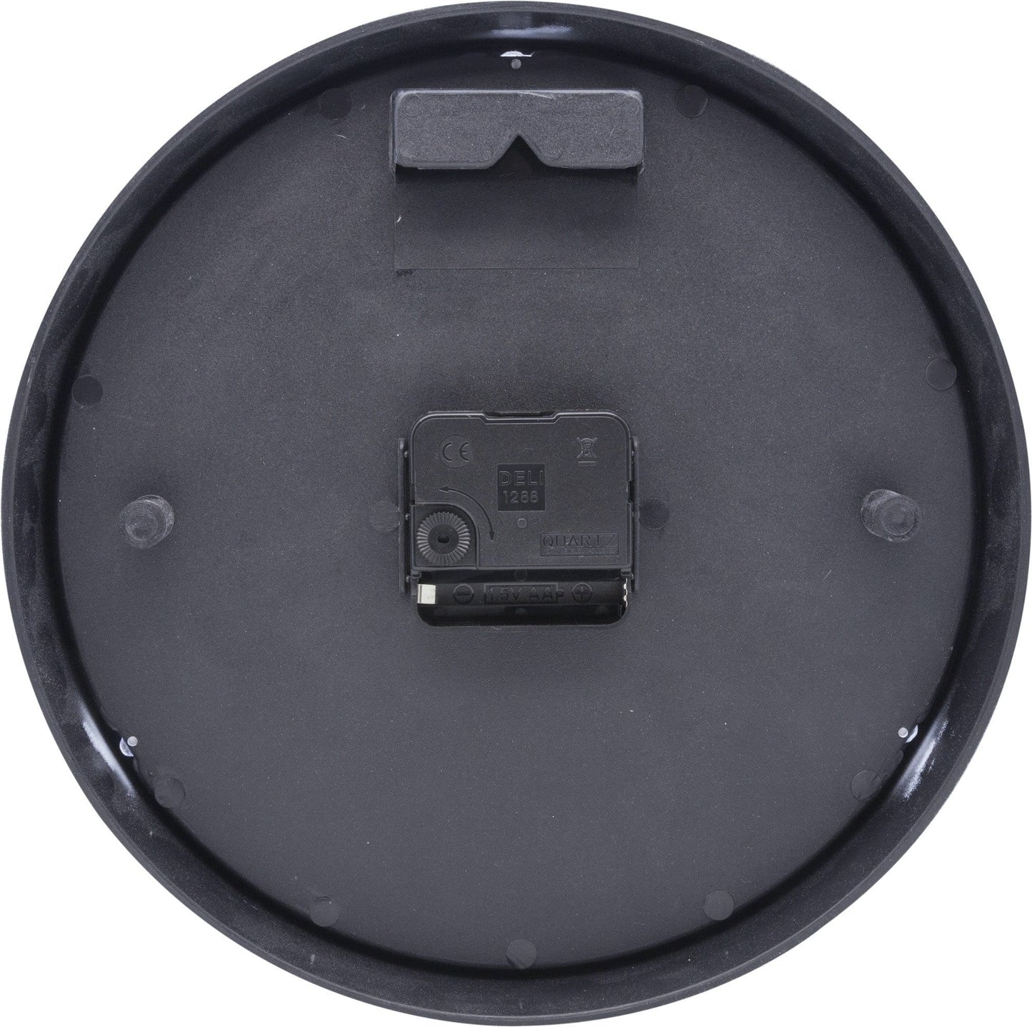 Wandklok - 26cm - Kunststof - 'Peter'