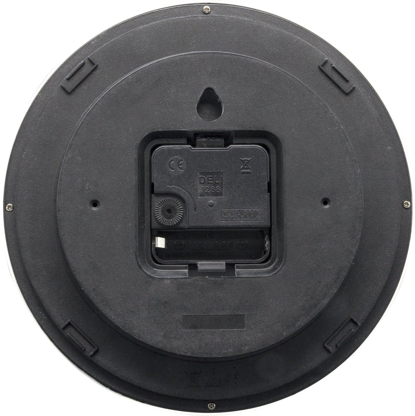 Wandklok - 20cm - Kunststof - 'Easy Small'