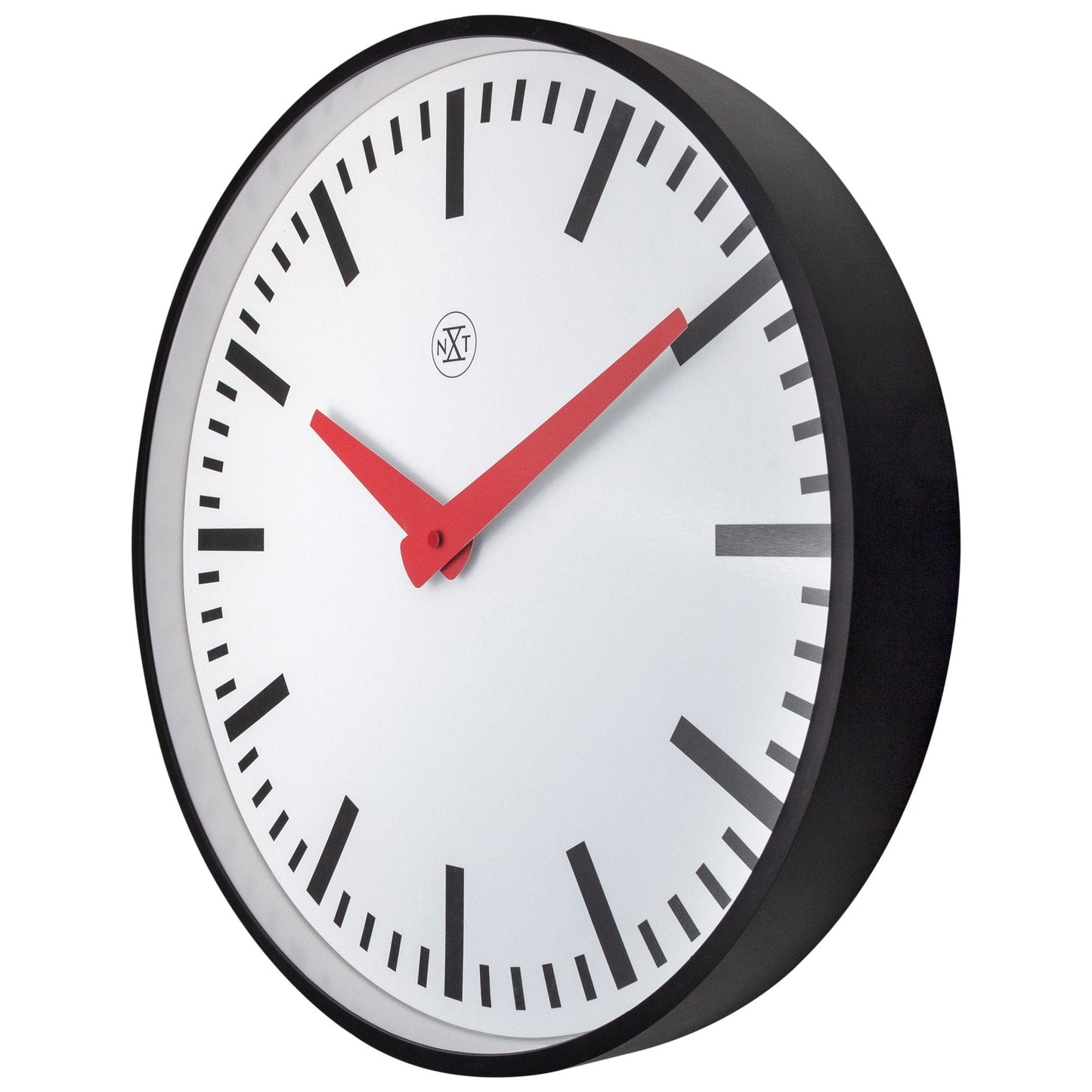 Wandklok 40cm - Stil - Kunststof - "Newcastle"