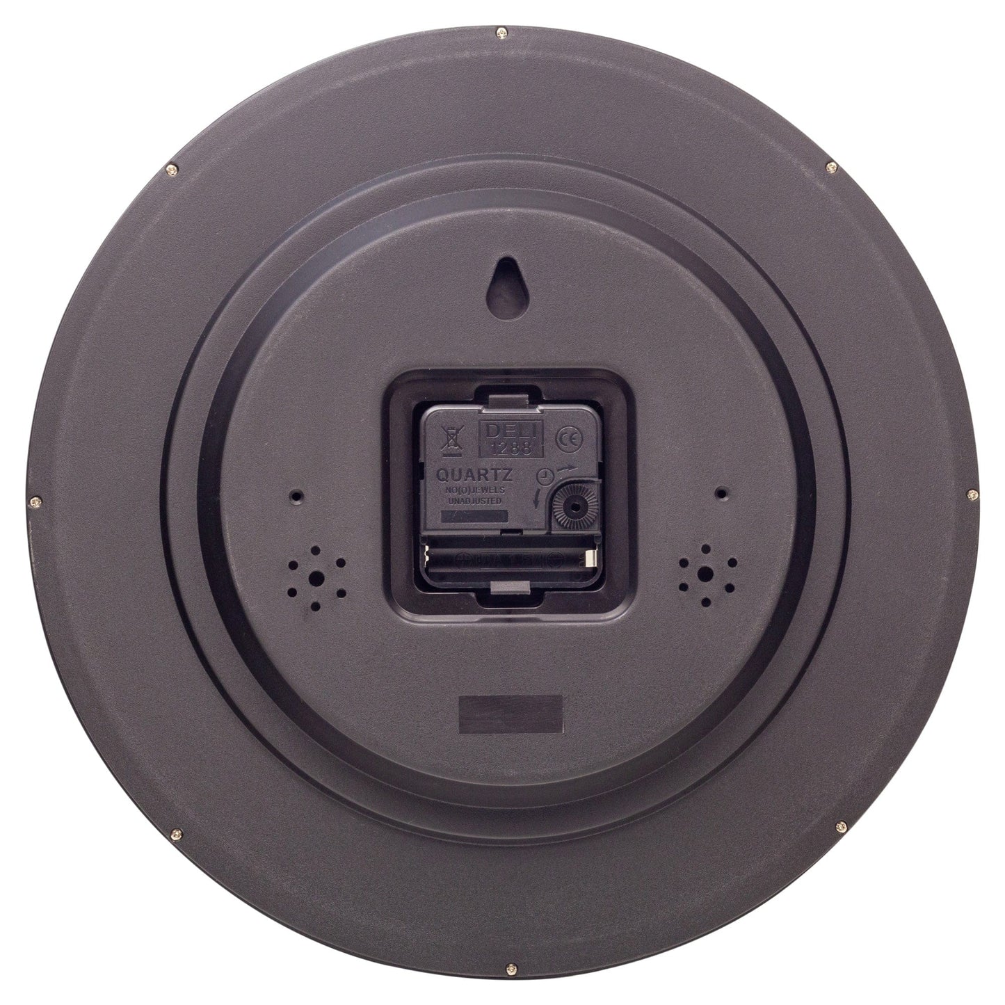 Wandklok 30cm - Stil - Kunststof - "Wiskunde" 