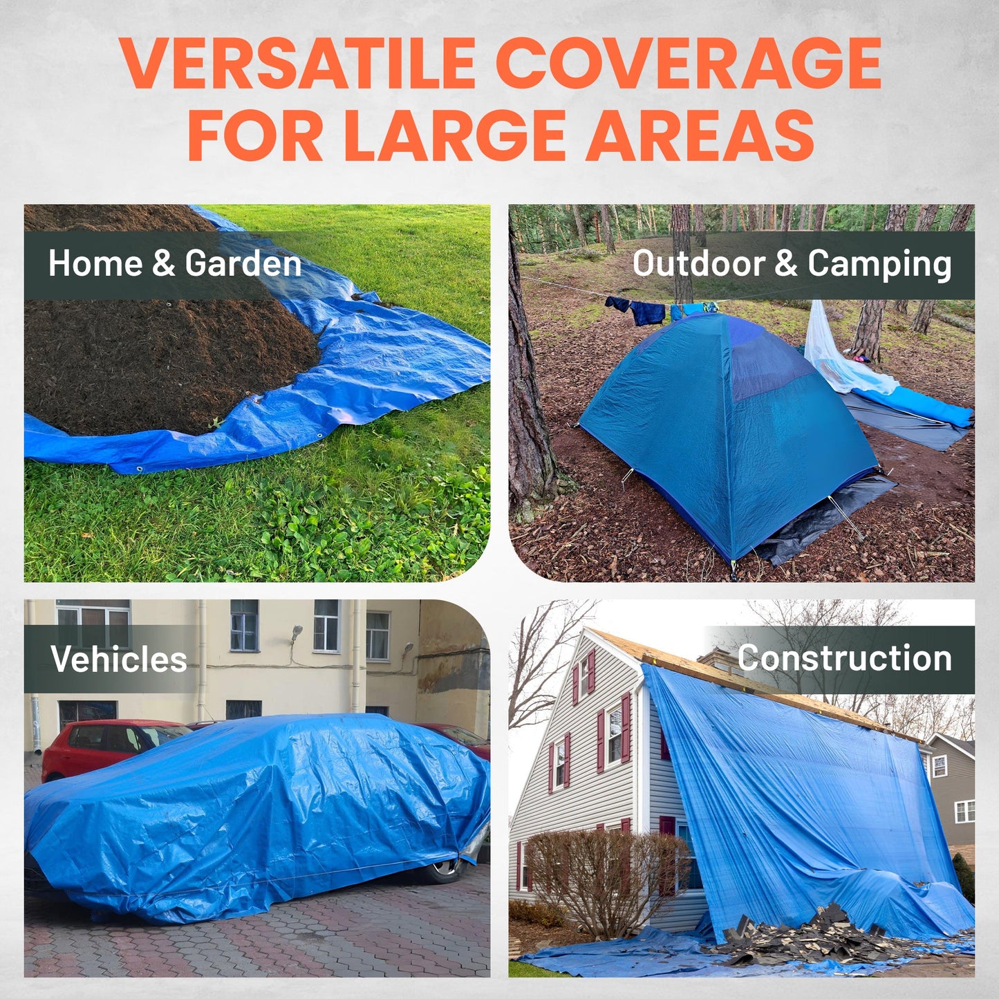 Perfect Cover® Afdekzeil - Şeffaf