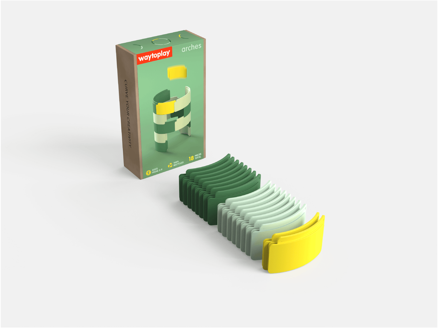 One Shape. Endless Imagination. Discover Arches—Waytoplay’s all-new, open-ended play experience designed around a single, powerful shape: the arch. Crafted to spark imagination, creativity, and joyful exploration, Arches is more than just a toy, it’s a ga