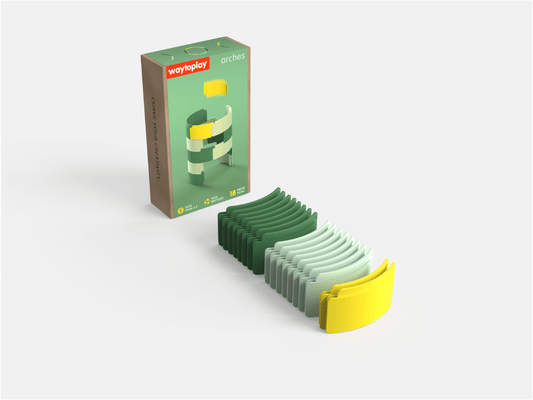 One Shape. Endless Imagination. Discover Arches—Waytoplay’s all-new, open-ended play experience designed around a single, powerful shape: the arch. Crafted to spark imagination, creativity, and joyful exploration, Arches is more than just a toy, it’s a ga