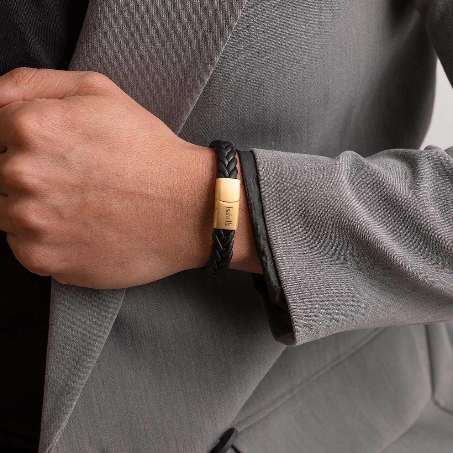 Axel mat gouden armband