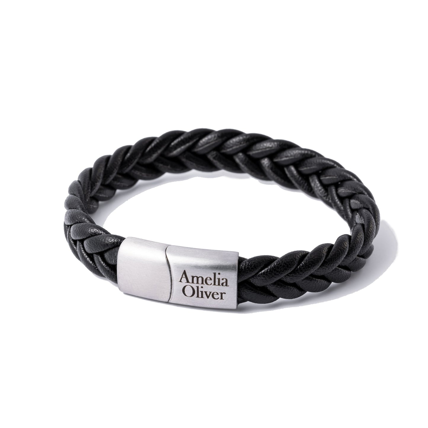 Axel mat zilveren armband