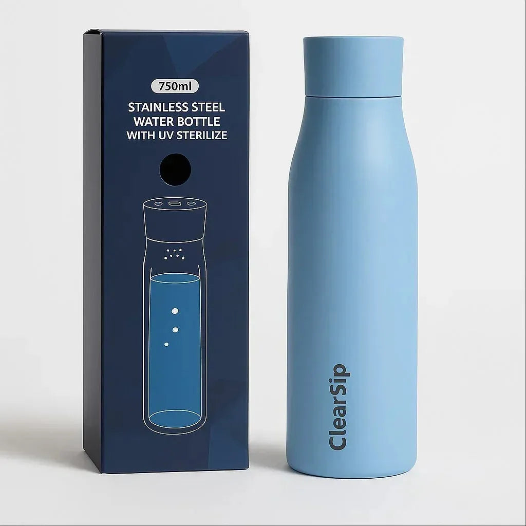 ClearSip | Slimme Waterfles – UV-C zelfreinigend &amp; drinkherinnering
