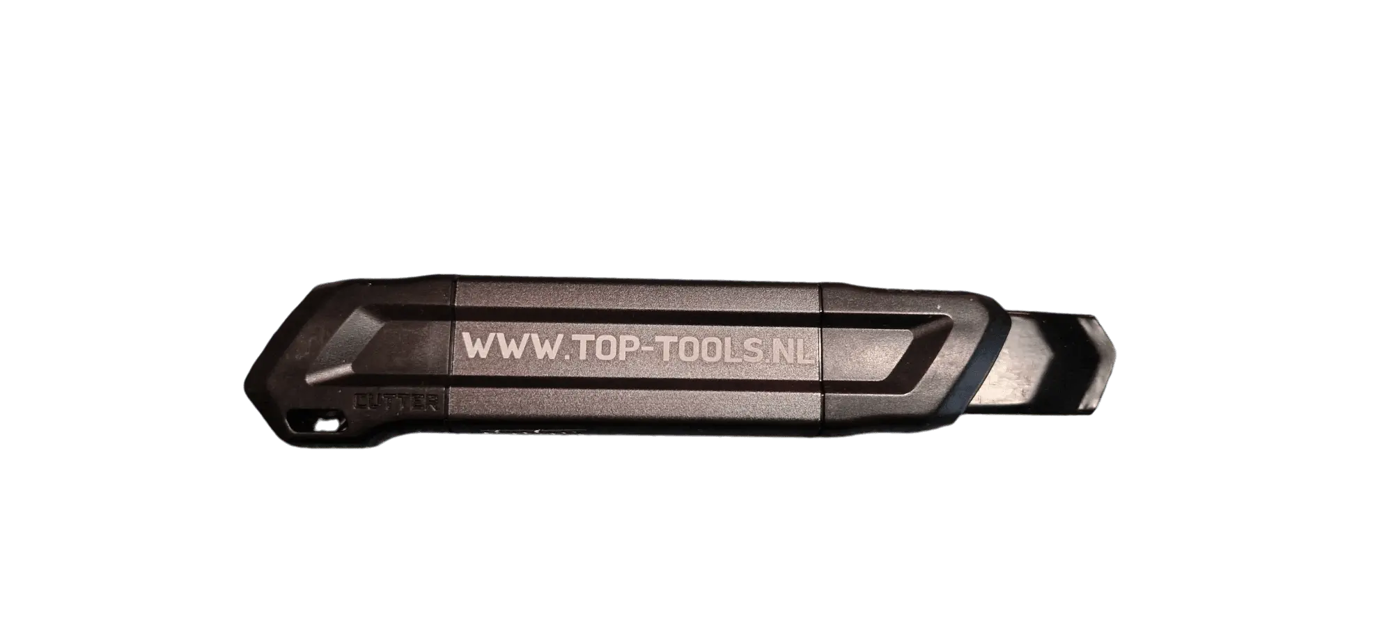 Top-Tools.nl Breekmes 18mm – Metaal & ABS Handvat – Zwart/Donkergrijs