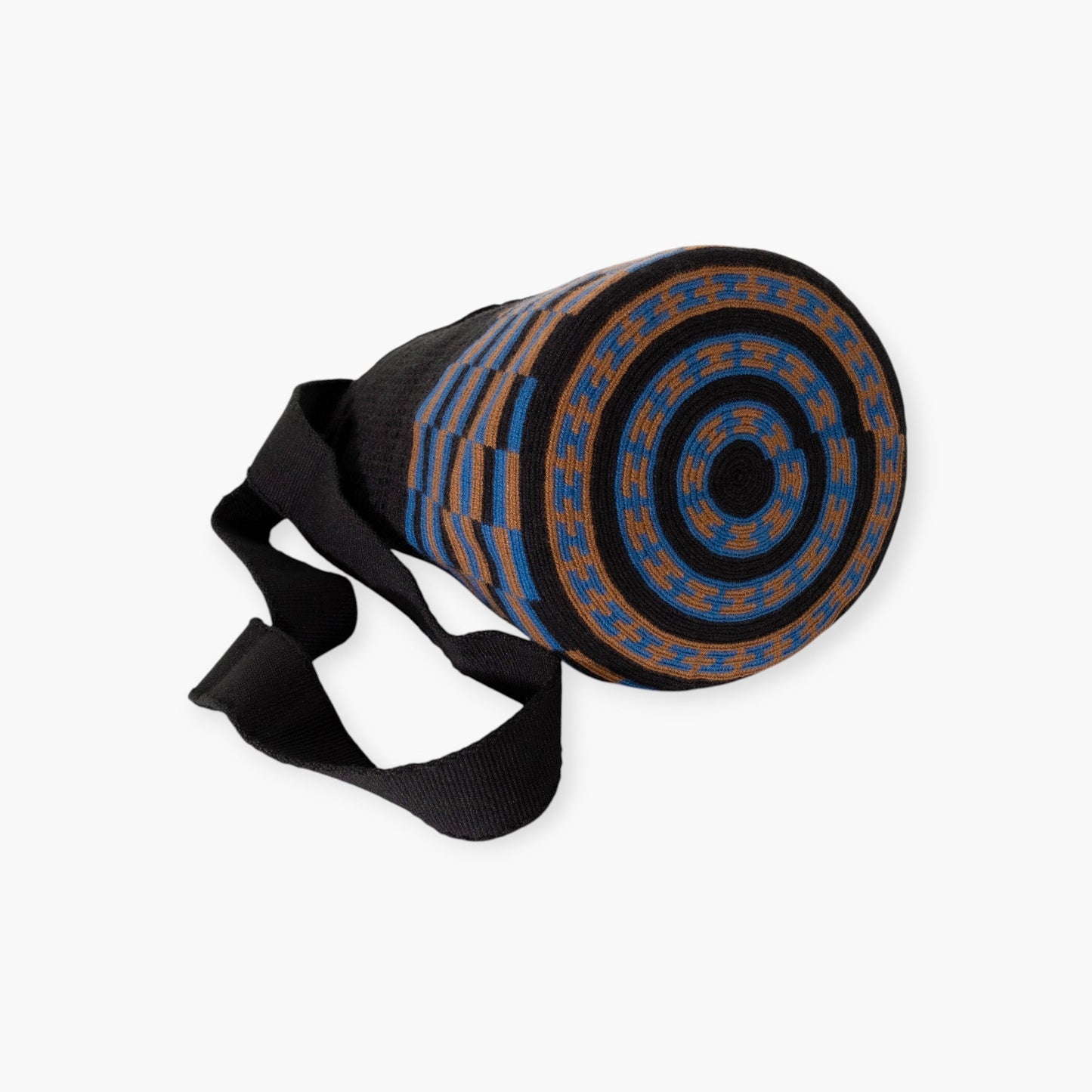 Check net crossbody M | Zwart