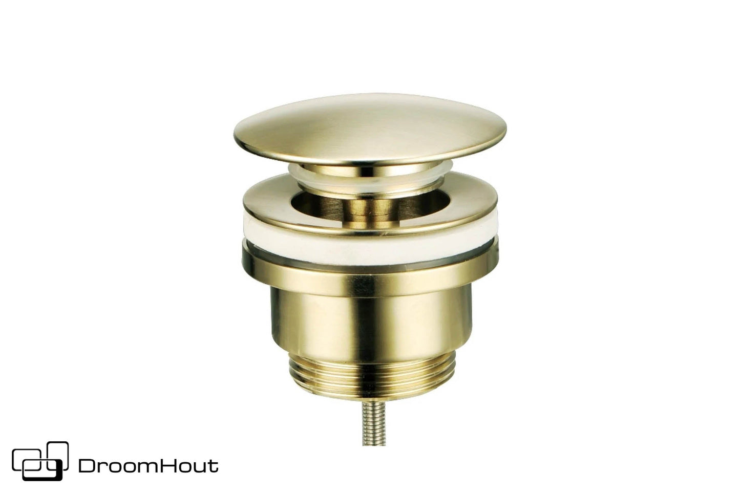 Clickwaste universeel geborsteld goud