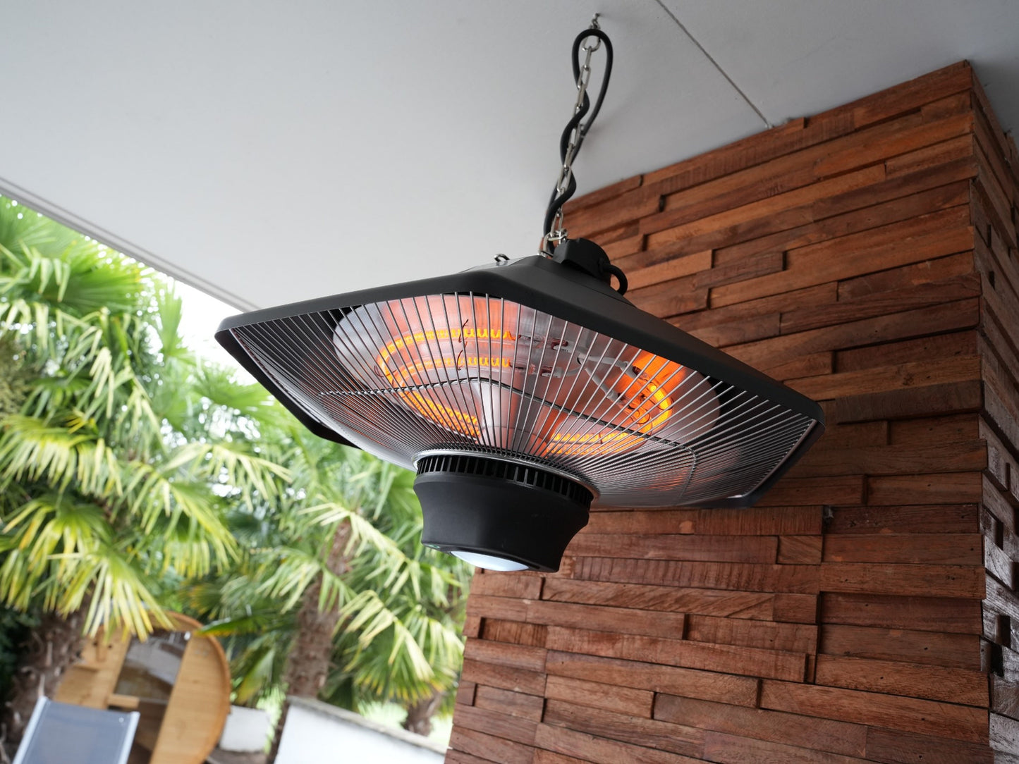 VERMIJD | SHL-2000BR Infrarood Verwarmingslamp – 2000W | Voor Binnen &amp; Buiten | Met Afstandsbediening &amp; LED Verlichting