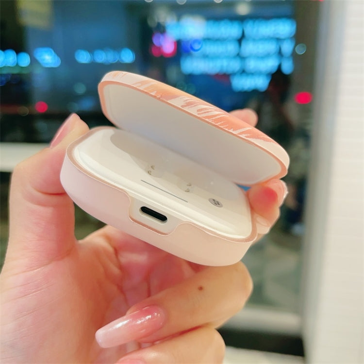 For Redmi Buds 5 Smile Clouds Earbuds Box Frosted TPU Case(Purple)