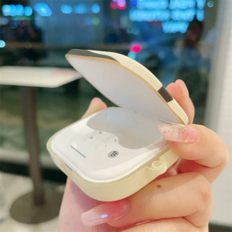 For Redmi Buds 4 Pro Panda Back Earbuds Box Frosted TPU Case(Black Grey)