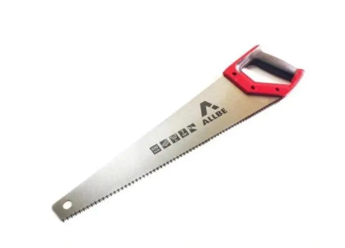 ALLBE Handzaag 500mm – Gehard Blad, Ergonomisch Handvat voor Hout