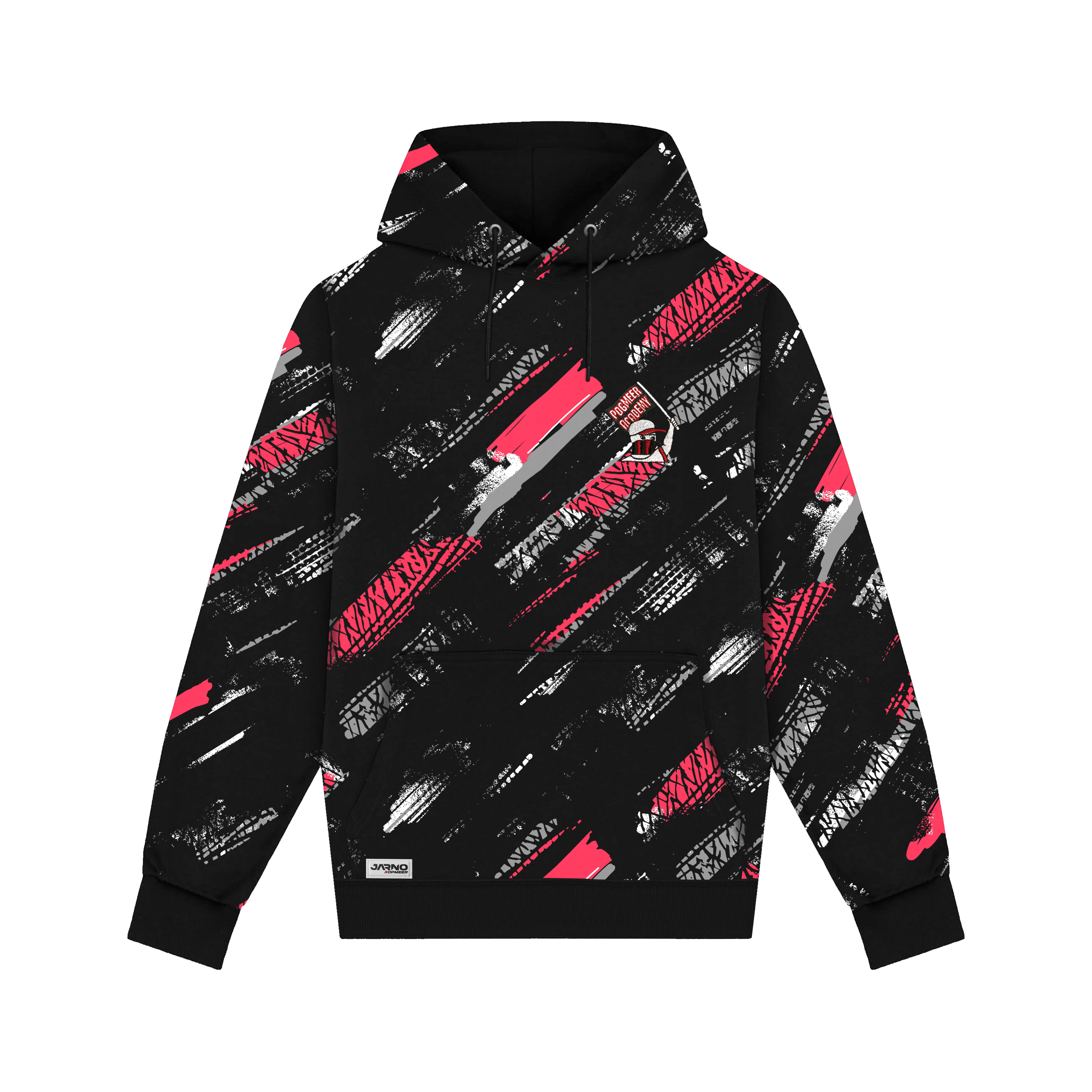 Hoodie - TRACKS - Zwart