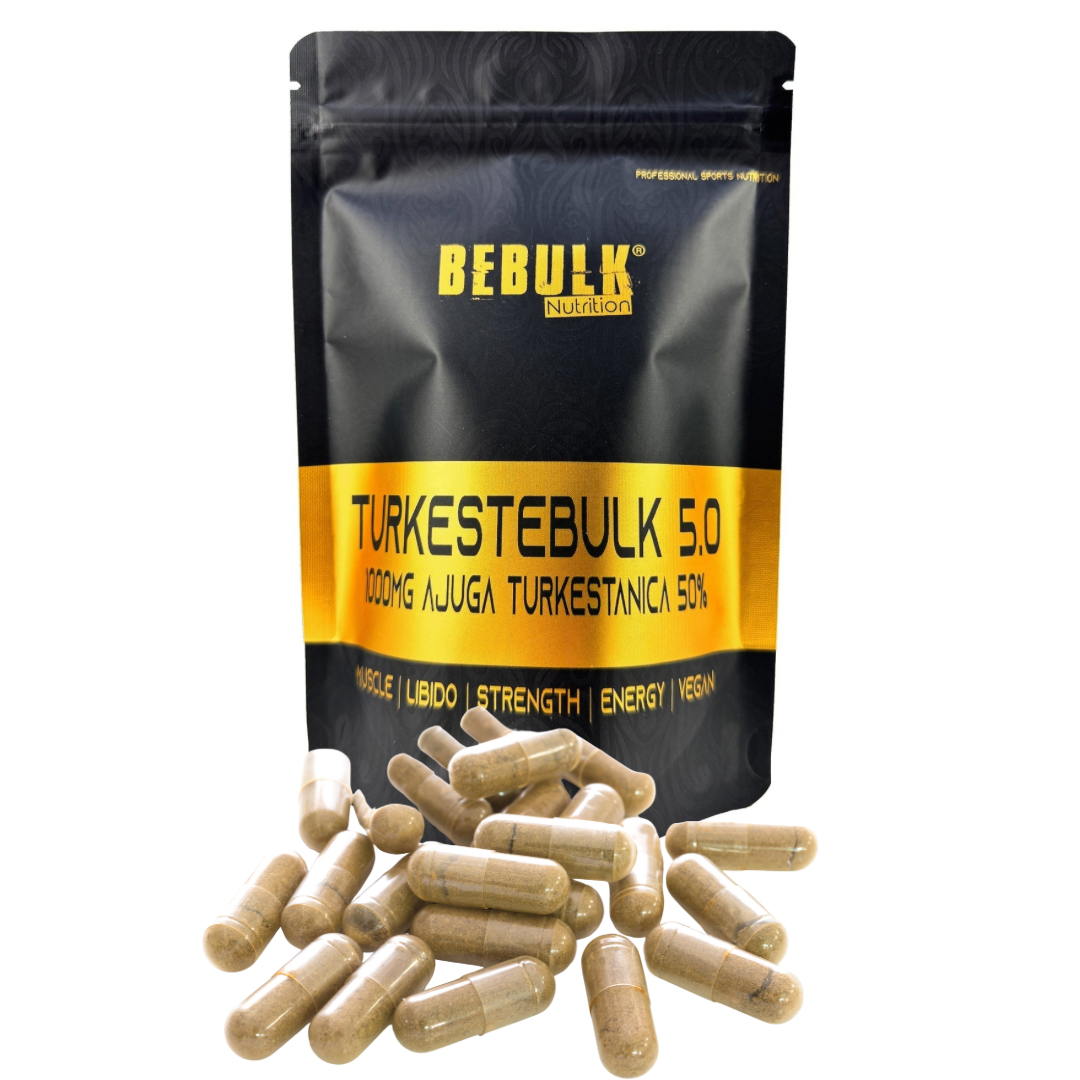 TurkesteBulk 5.0 - Turkesterone 1000mg 50% - Veganistisch - BeBulk Nutrition