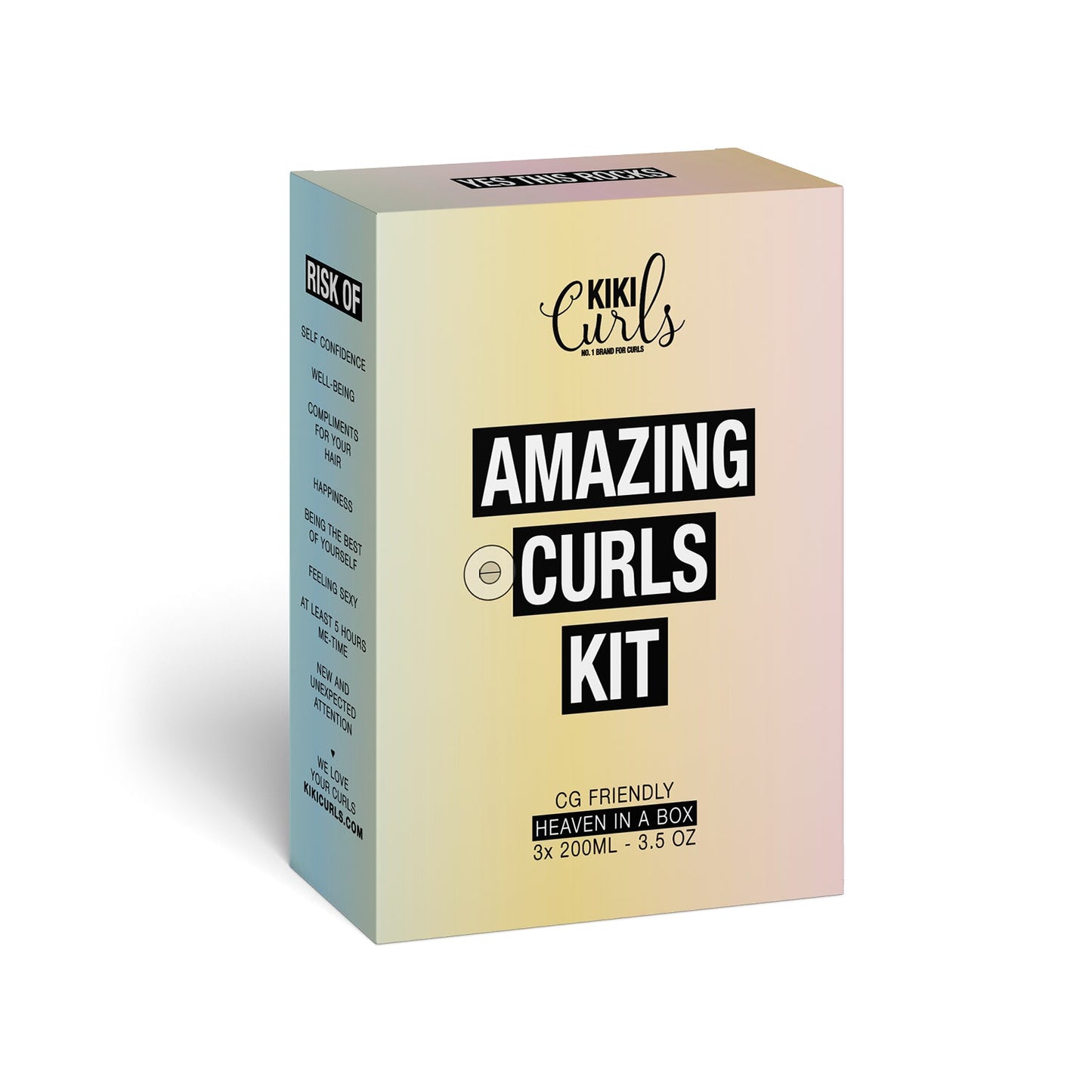 Kiki Curls Hemel in een Doos 3x200ml