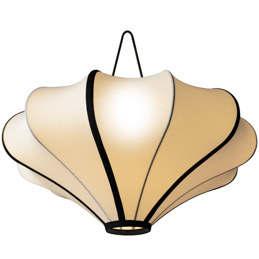 Lampenkap 60cm-Lantaarn-Elastische stof-"Lumi"