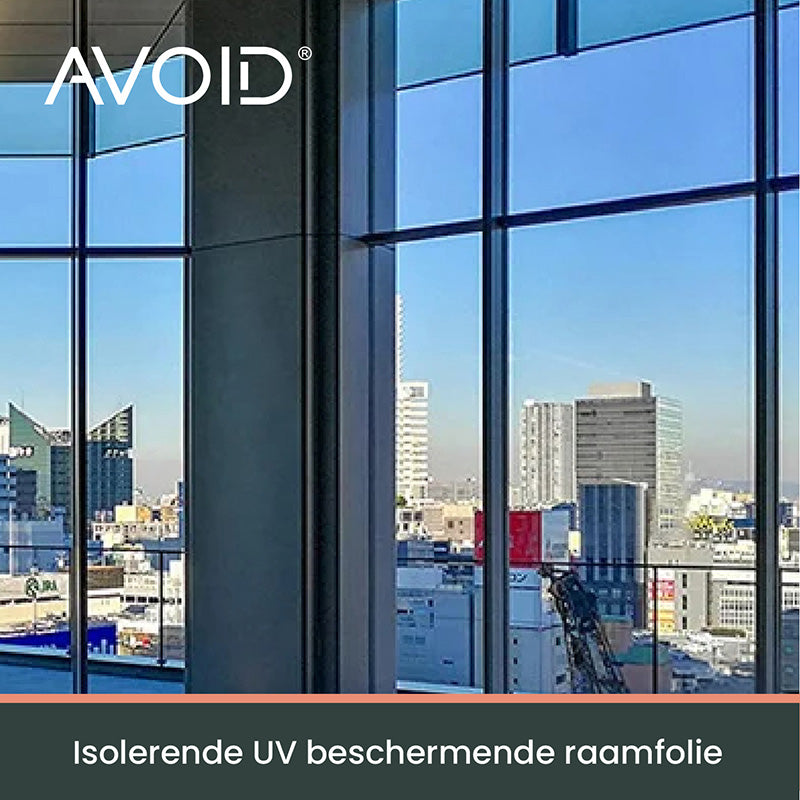 AVOID® - Raamfolie - UV Werend - Verschillende Maten
