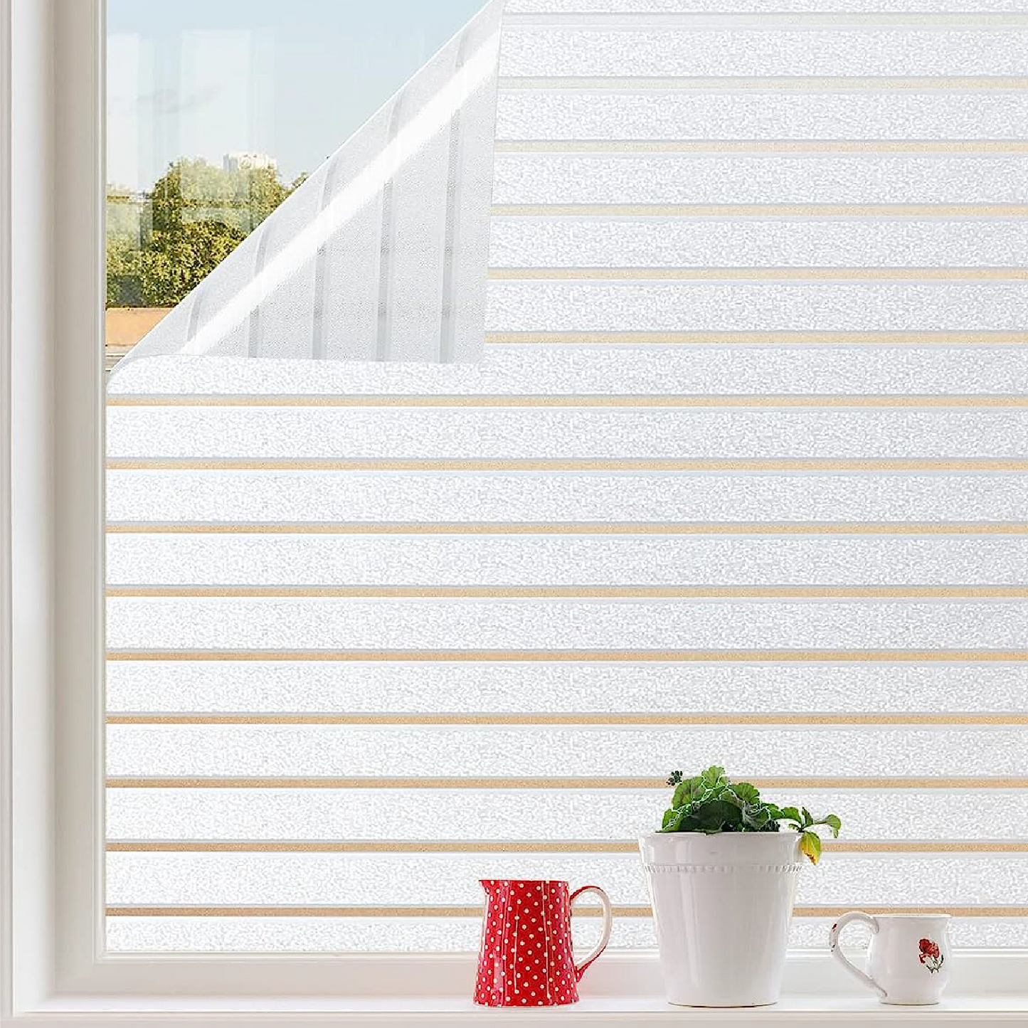 AVOID® - Raamfolie - Gestreept - Verschillende Maten