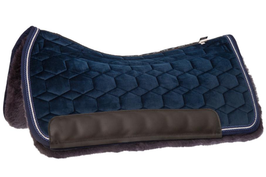 Mattes westernpad met 3 zakken