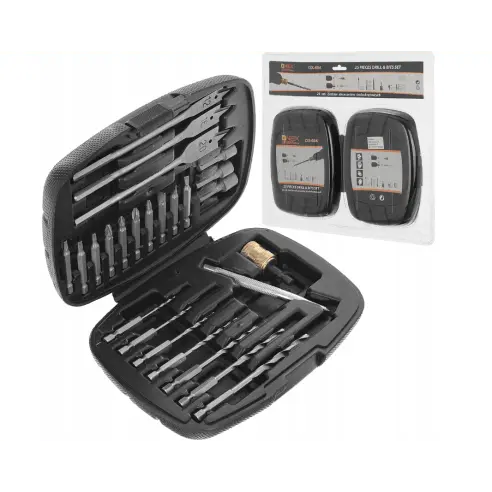 ONEX Professionele Boor- & Schroefbit Set – 25-Delig Gereedschapskoffer