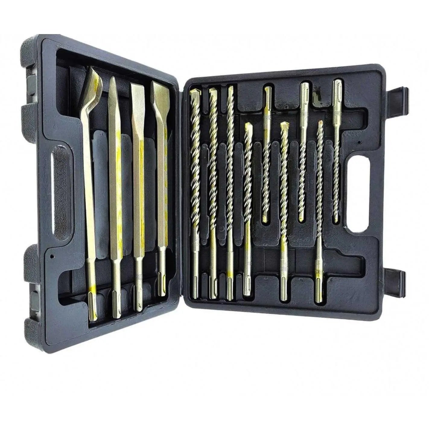 Onex SDS+ Boor & Beitel Set – 13-Delig Chroom-Vanadiumstaal met Opbergdoos