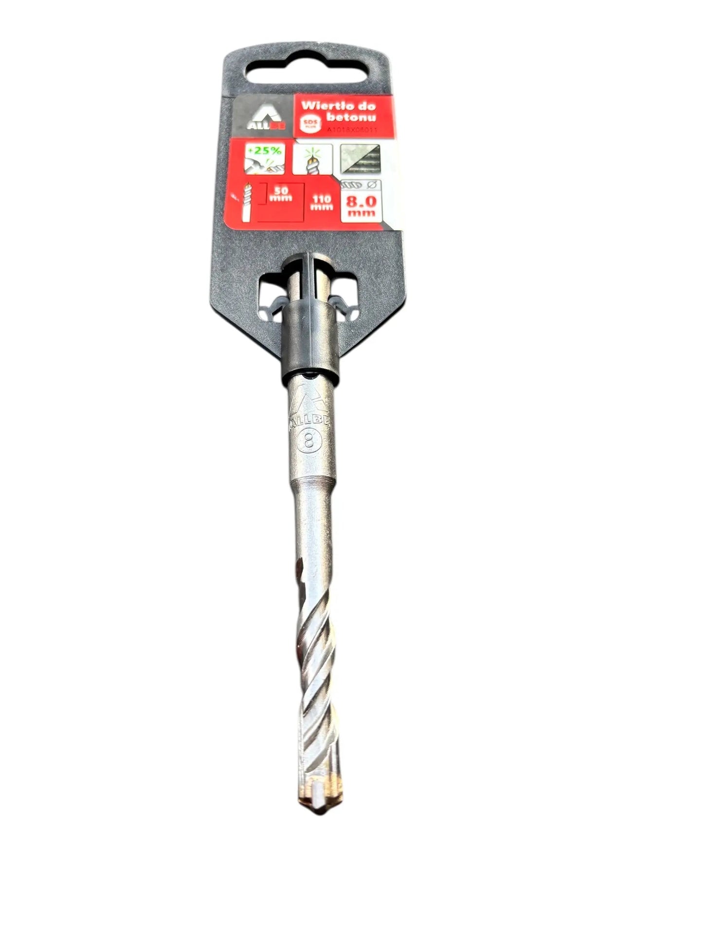 SDS-Plus Hamerboor Beton 8mm – 4-Snijder Kruiskop