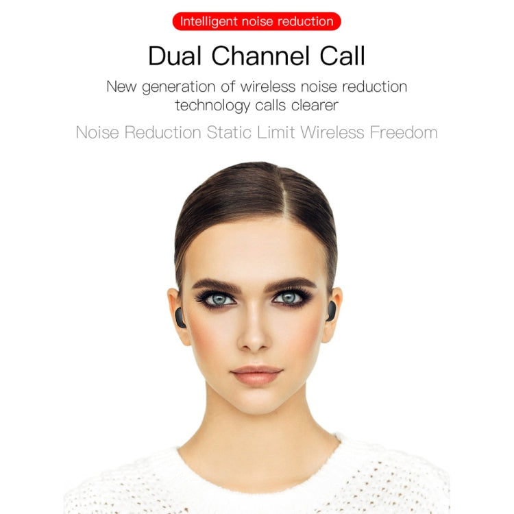 E6S LED Display Wireless Earphone TWS Bluetooth V5.3 Headsets Waterproof Bluetooth Earbuds, E6S (Black)