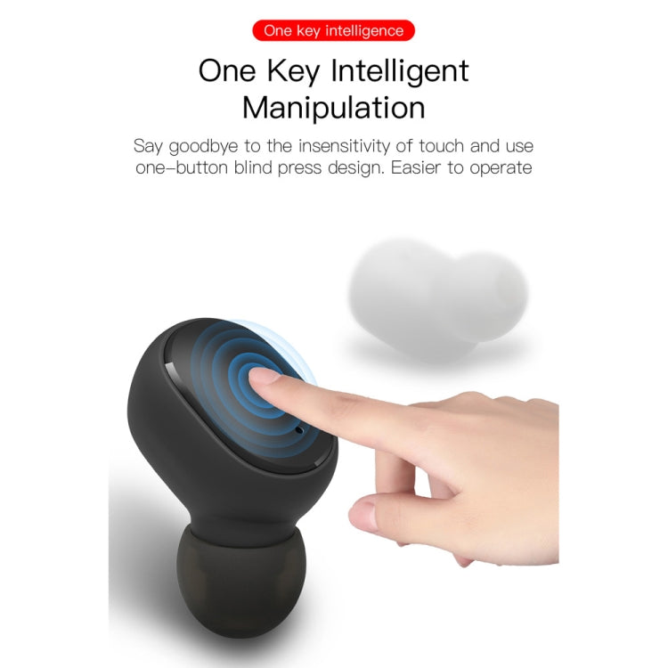 E6S LED Display Wireless Earphone TWS Bluetooth V5.3 Headsets Waterproof Bluetooth Earbuds, E6S (Black)