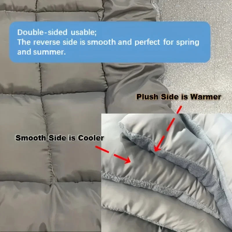 Hondenkussen gevoerd