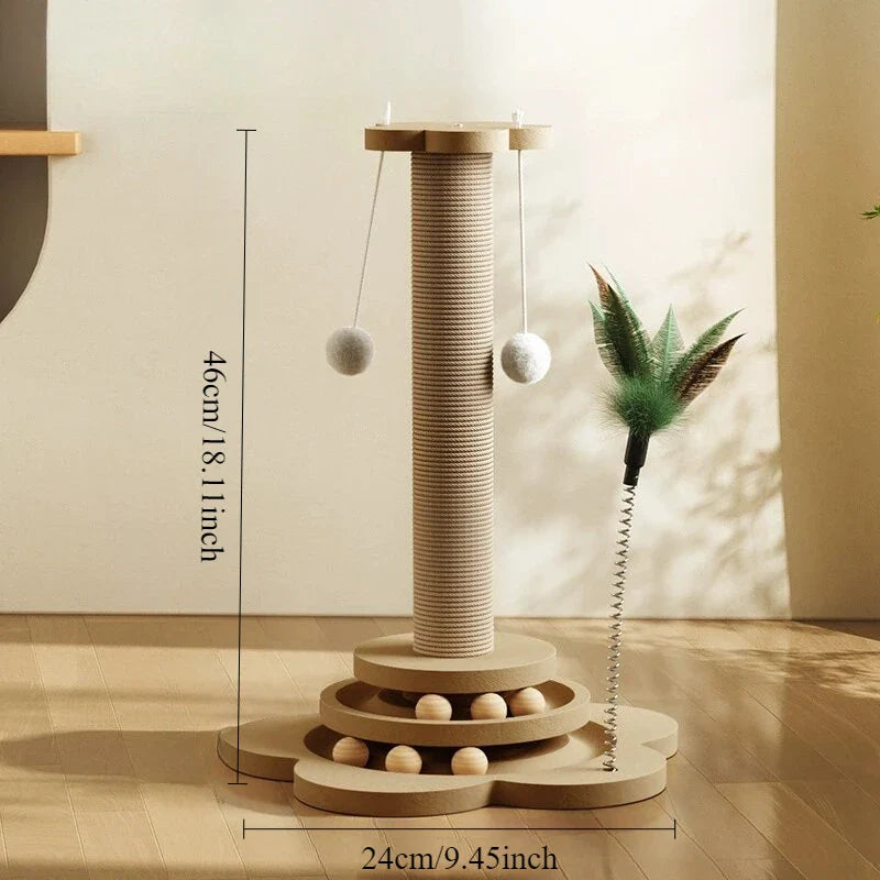 Krabpaal Modern – stabiel sisal 