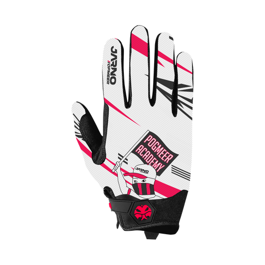 Sim Racing Gloves - INDICATOR - White