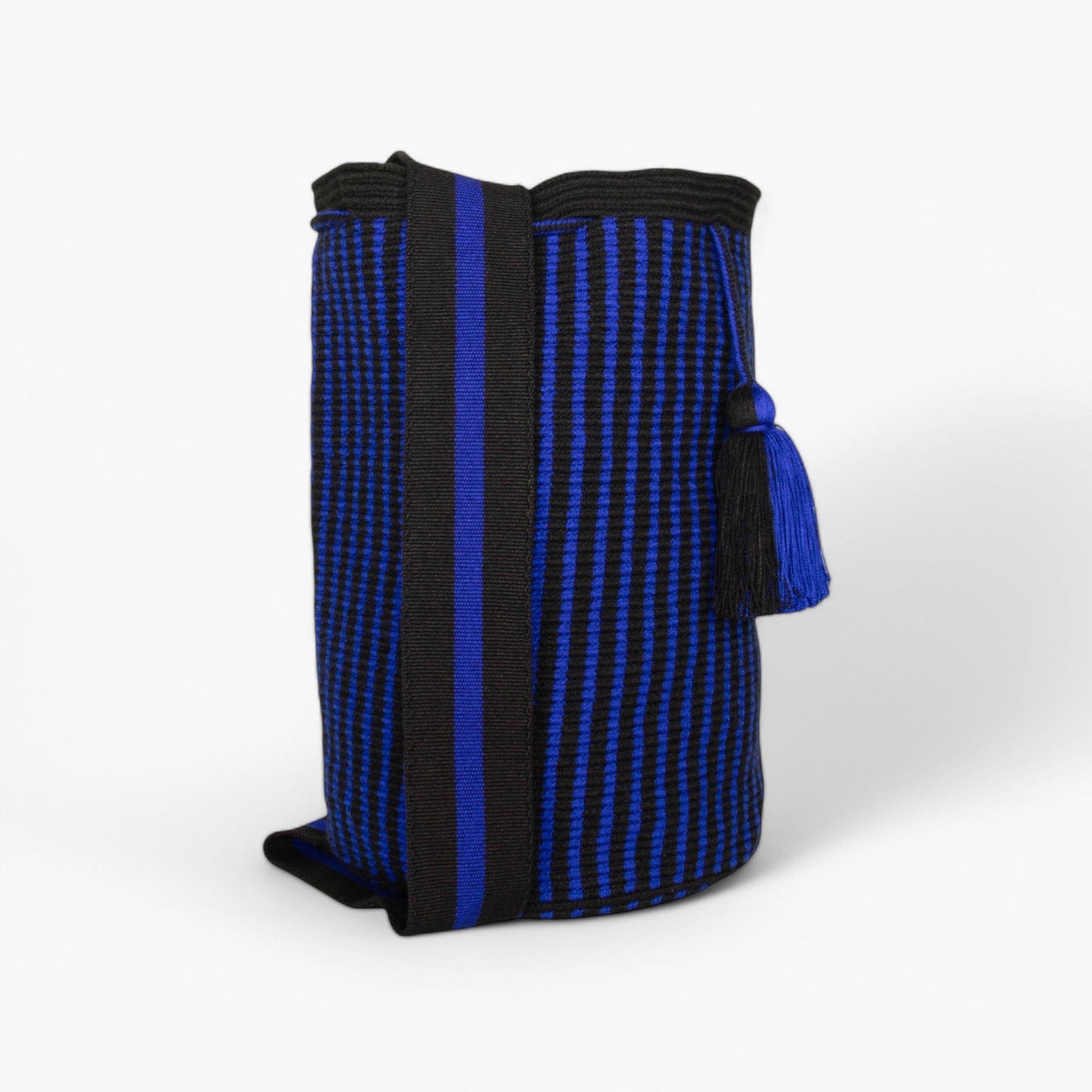 Striped backpack | Royal blue