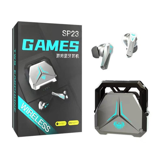 SP23 TWS Wireless Earphones Game Headset Noise Reduction HIFI Stereo Earbuds With Packaging Box