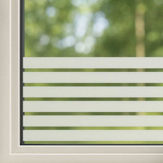 AVOID® - Raamfolie - Gestreept - Verschillende Maten