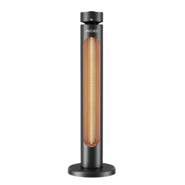 VERMIJD | Infraroodstraler T08-GR20YD – 2000W Staande Terrasverwarmer met Afstandsbediening | 8 Warmtestanden | Timerfunctie | Geschikt voor Binnen &amp; Buiten