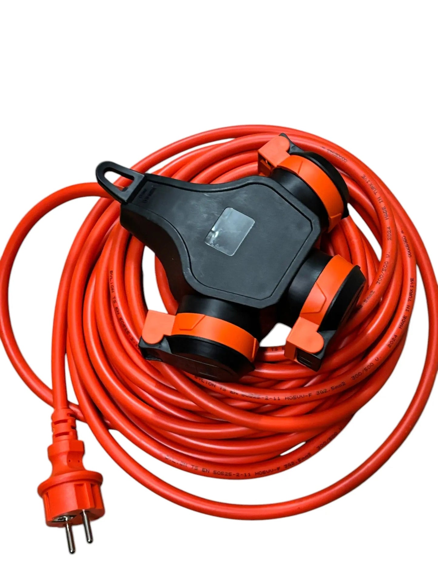 Verlengsnoer 10m – 3x2.5mm² IP54 Waterdicht