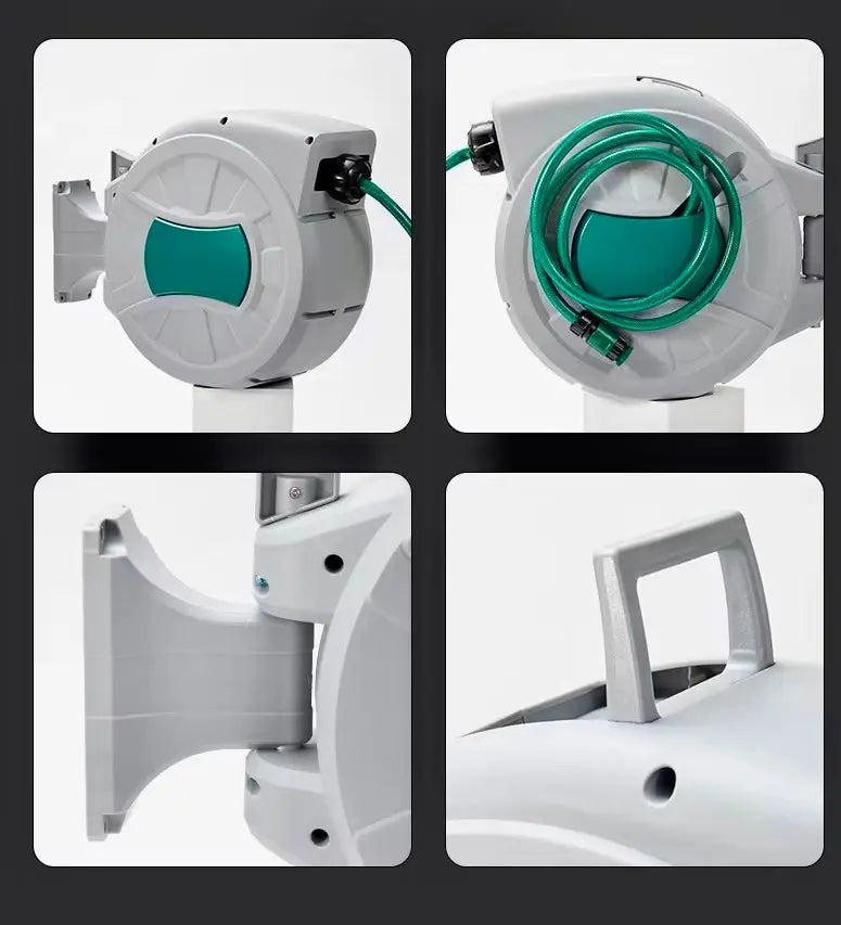 Vosco automatische tuinslanghaspel 20m – draaibaar