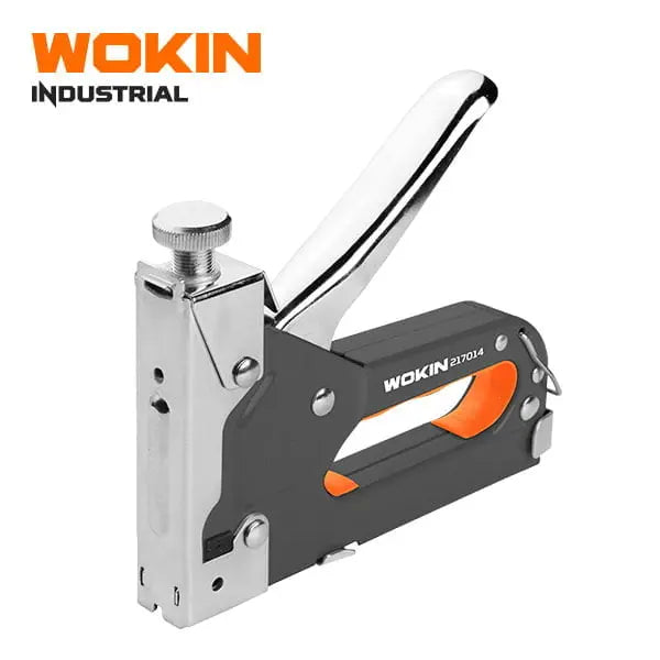 WOKIN Heavy Duty 3-Way Stapler – Professional Multi-Type Nail Gun