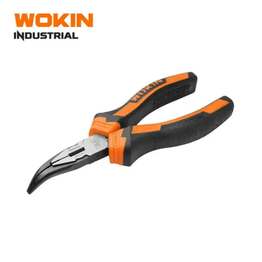 WOKIN Gebogen Bektang Industrieel – 160mm Precisie Tang