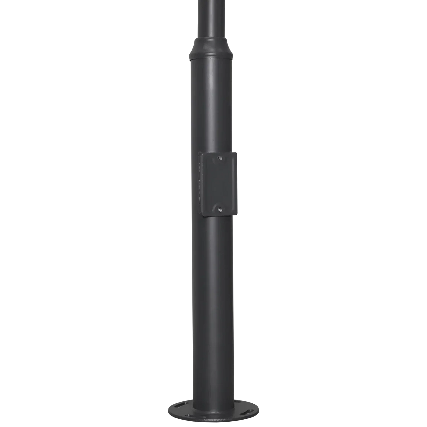 Cameramast 4.5m Donkergrijs, Gegalvaniseerd staal, Bliksemafleider