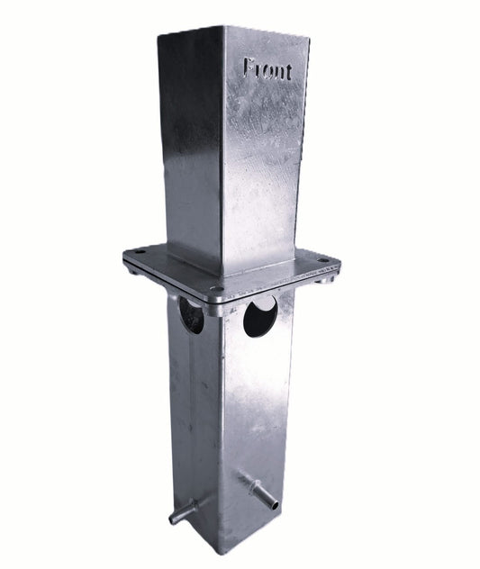 Fundatie Onderstel + Montagevoet voor Intercomzuil 15x15cm