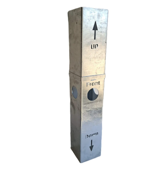 Overschuif Fundatiekoker voor Intercomzuil 15x15cm